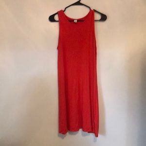 Coral swing dress, medium